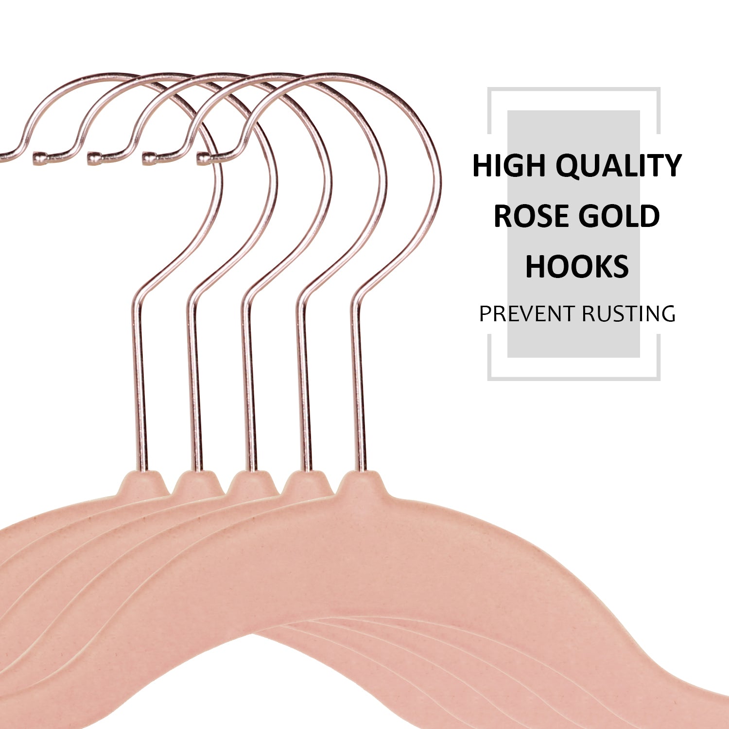 Katkuca Velvet Hangers 100 Pack, Non-Slip Clothes Hangers, Heavy Duty Hangers with 360 Rotating Hook, Slim Space Saving Suit Hangers for Clothes,Coat,Skirt,Pants, Pink