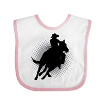 Inktastic Rodeo Rider Team Roping Boys Baby Bib