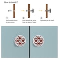 thumbnail image 4 of 4 Pcs Skull Knobs for Kitchen Cabinet Cupboard Dresser Bookcase Drawer Pulls Handles Round Home Decor, 4 of 5