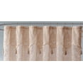 thumbnail image 3 of Cortina de ducha Warm Home Designs con encaje de lino dorado, 180 x 180 cm, 3 of 4