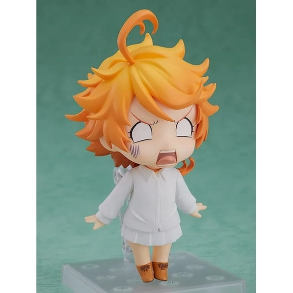 The Promised Neverland Anime Figure Emma Q Version Action Figures Toy Figurine Character Model Toy Statue Figure Gift 4 Inch Action Figures Adult Kids Gift Adult Kids Figure Gift