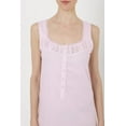 thumbnail image 2 of Miss Lavish London Victorian Style Nightgown Sleeveless Long Sleepwear Women Cotton Plus Size Vintage Nightdress, Pink 18, 2 of 8