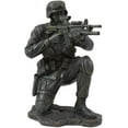 thumbnail image 2 of Ebros Military Soldier Kneeling and Taking Aim Statue 5.5" Tall Marine Figurine, 2 of 6
