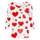 thumbnail image 4 of RKSTN Valentines 3/4 Sleeve Tops for Women Oversized Crewneck Valentine's Day Graphic Printed Short Sleeve T Shirt Womens Casual Round Neck Loose Comfy Loves Heart Print Three Quarter Sleeve Shirts, 4 of 6