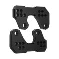 thumbnail image 4 of Motorcycle Adjustable Rearset Foot Pegs Mounting Base Replacement for YZF R3 R25 MT25 MT03 Black, 4 of 5