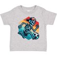thumbnail image 3 of Inktastic Funny Soccer Skeleton Boys Toddler T-Shirt, 3 of 5