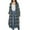 Light Blue, variant on Womens Plaid Jacket Blue Long Casual Loose Checkered Button Pocket Long Sleeved Long Sleeved Hooded Casual Outfits Clothes with Hooded 2XL