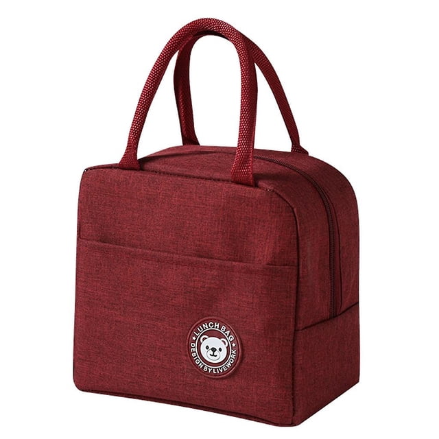 Bolsa aislante para pícnic HUOGUO, térmica, portátil, 23 x 13 x 21 cm