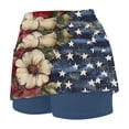 thumbnail image 6 of Skorts for Woman with Pockets High Waist Tummy Control Lightweight Casual Printed Summer Tennis Golf Yoga Skirt, 6 of 7
