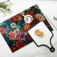 thumbnail image 4 of BaHomeck placemats Set of 4 Painting Of Anemones And Other Flowers Cotton Linen rectangle Placemats for Kitchen Dining Table Indoor,Outdoor,18*12inch, 4 of 4