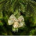 thumbnail image 2 of Gibobby Corbata de árbol de Navidad con decoración de campana de hierro Navidad Mini con campana(C), 2 of 3