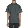 thumbnail image 2 of Alstyle 3381 Youth 6.0 oz. 100% Cotton T-Shirt Charcoal XS, 2 of 2