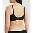 thumbnail image 3 of Women's Warner's RN0131A Easy Does It Triangle Seamless Lift Bra (Black 2X), 3 of 5