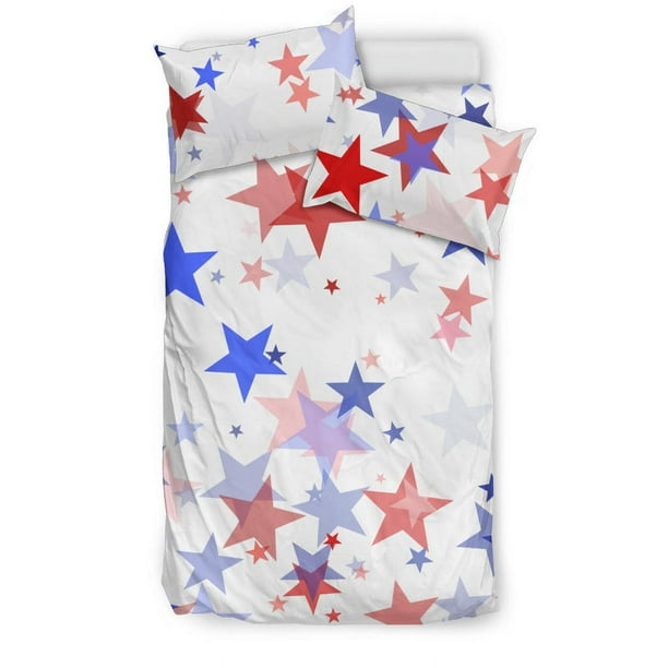 Juego de cama Usa Star Pattern