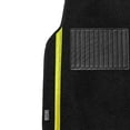 thumbnail image 5 of FH Group Galaxy13 Carpet Yellow Car Floor Mats, Universal Fit 4pc Full Set with Air Freshener, 5 of 9