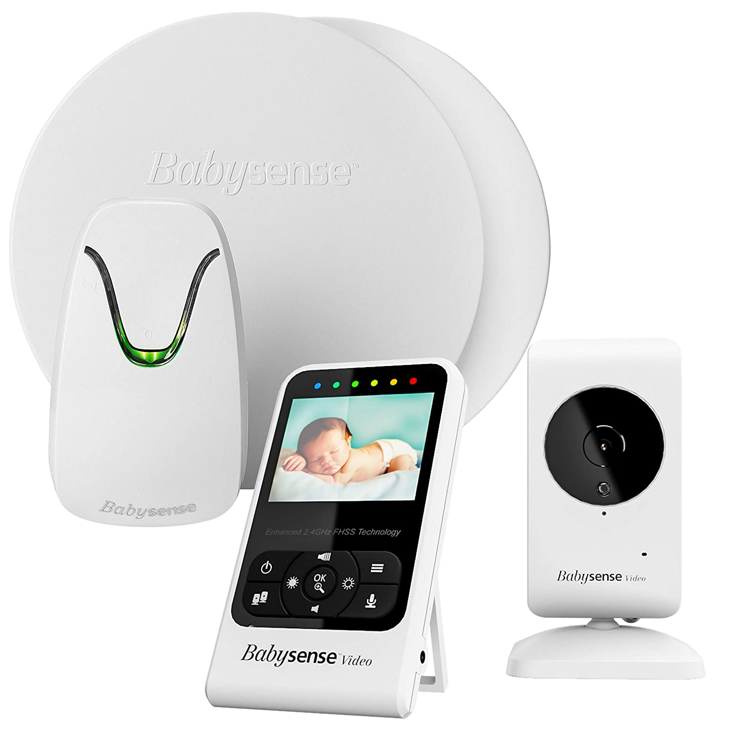 babysense video baby monitor with camera and audio