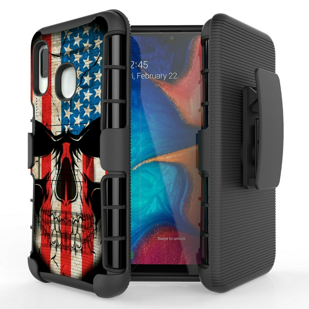 For Samsung Galaxy A10E Case Heavy Duty Shock Absorption Armor Case Cover Shockproof Rugged