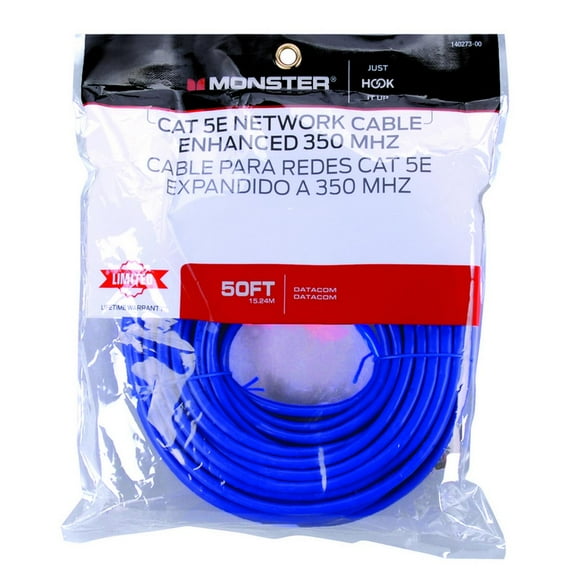 Monster Network Cable 5E BLU 50'