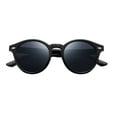 thumbnail image 3 of FEISEDY Retro Round Polarized Sunglasses for Women Men Circle Frame UV400 Lenses B2311, 3 of 5
