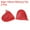 Red, variant on Unique Bargains 2pack Silicone Pot Holders Heat Resistant Silicone Mini Oven Mitts Pinch Pot Holders Finger Protector Black