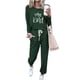 thumbnail image 1 of Conjunto Deportivo PRETTYGARDEN Estampado Verde Oscuro 3XL para Mujer, 1 of 5
