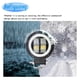 thumbnail image 4 of Par de luces antiniebla LED redondas de 3 pulgadas, tipo Angel Eyes, DRL, 6000 K, 20 W, 8000 lm, 10-80 V CC, LED blanco, para SUV, motocicletas, IP68, impermeables, con soportes de montaje ajustables., 4 of 5