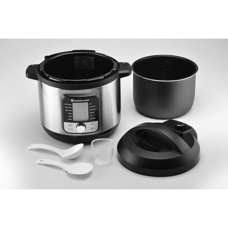 Toastmaster 6 quart pressure cooker hot sale