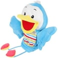 thumbnail image 2 of Marioneta de mano de pato de dibujos animados, juguete interactivo de peluche vívido, marioneta de mano con boca móvil, 2 of 4