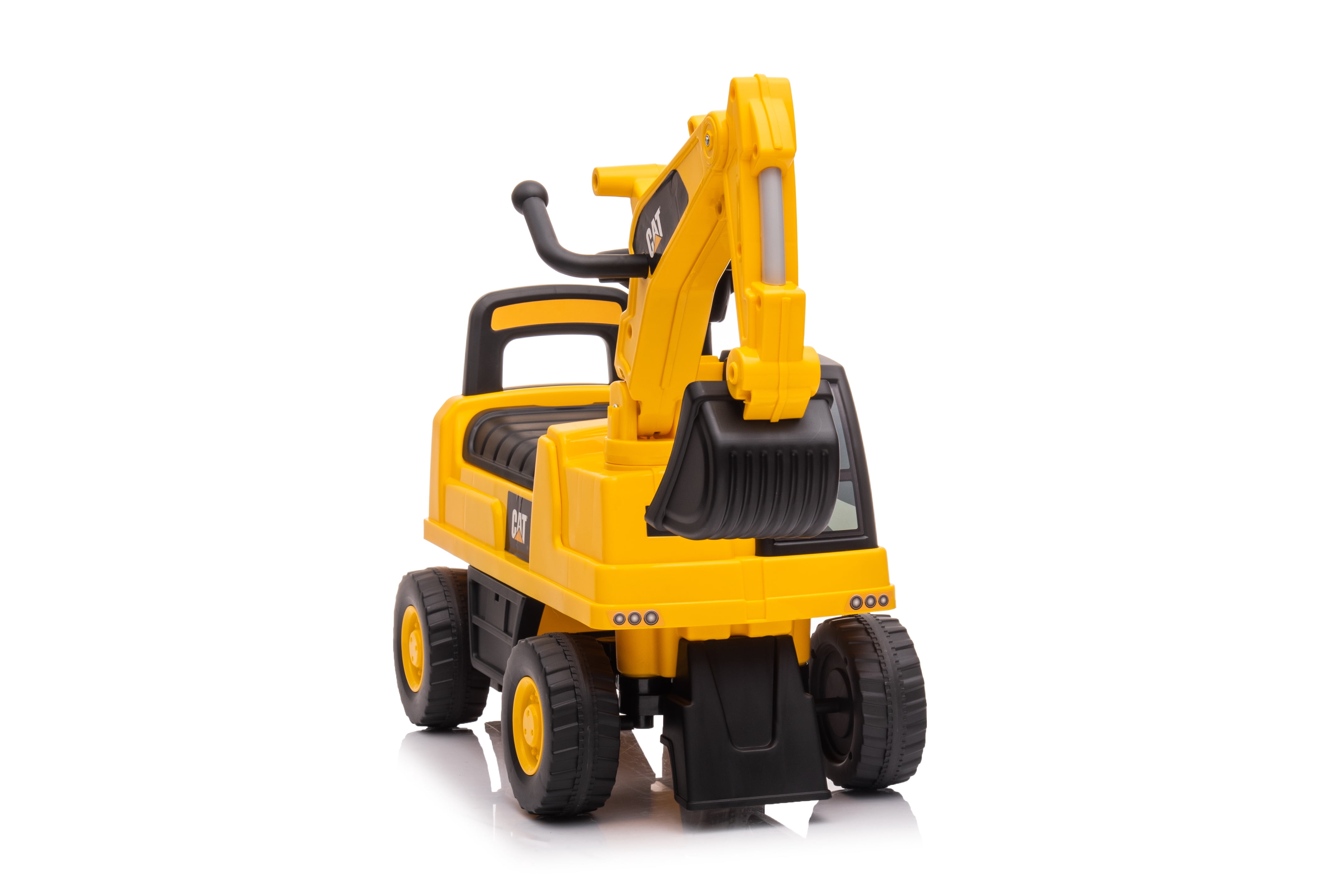 ✴️♥可愛い　USA製 ブリキ　チャイルドカート♥ CAT, Excavator Push Car, Functional Front Bucket, Under-seat
