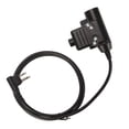 thumbnail image 1 of Adaptador PTT U94 Bling Bling Adaptador de auricular PTT Push-to-Talk Cable de auricular, 1 of 12