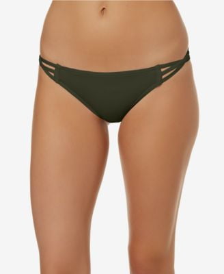 ONEILL Womens Solid Hipster Bikini Swimsuit Bottom