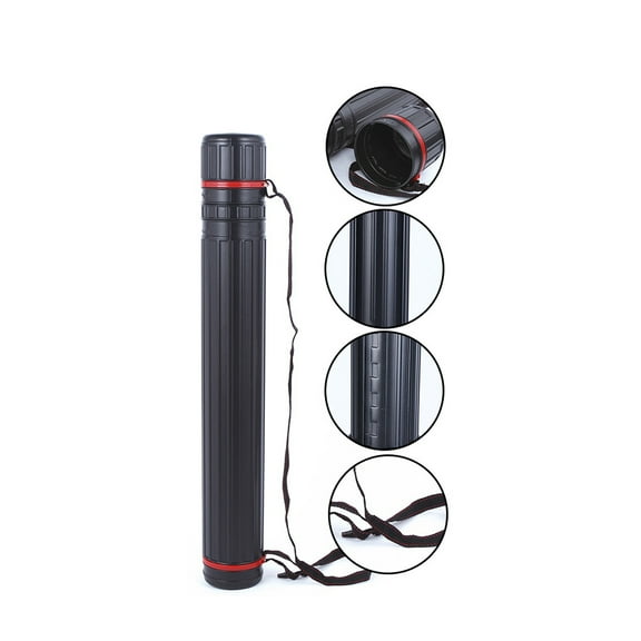 PTOOTP Plastic Storage Tube for Artwork, , and Plans - Drop-Proof, Portable, Adjustable Length
