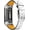 white, variant on XiHAMA Leather Bands Compatible with Fitbit Charge 4/Charge 3, Replacement Accessories Wristband Straps for Women