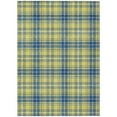 thumbnail image 2 of Addison Rugs Chantille Indoor/Outdoor Transitional Plaid Yellow Washable Rectangle Rug, 10' x 14', 2 of 6
