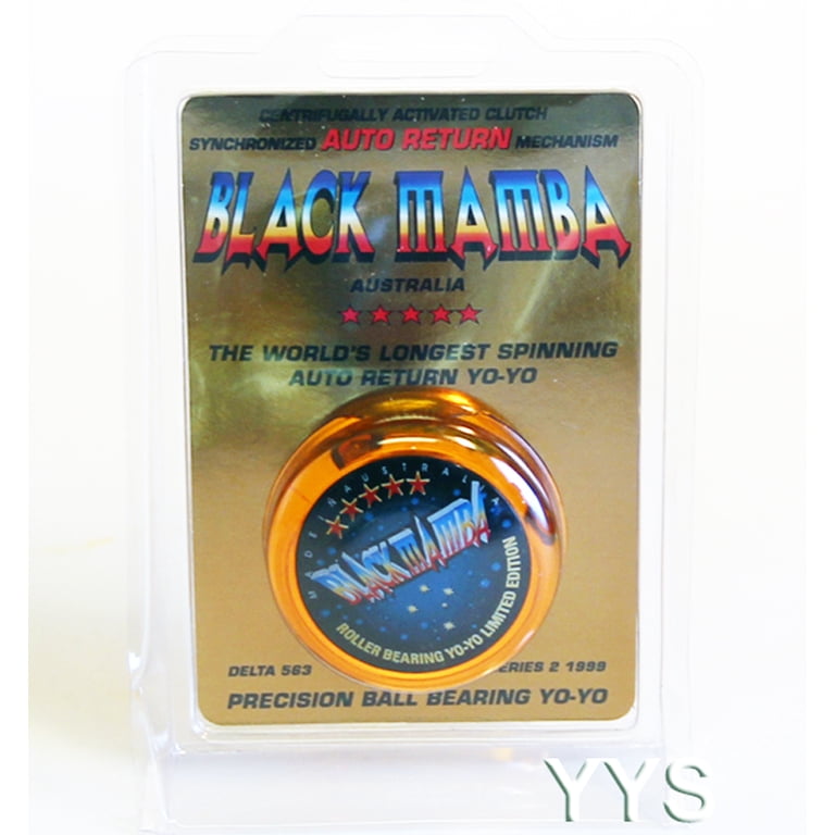 BLACK MAMBA REGENERATION　ヨーヨー Limited Edition Black Mamba Auto Return Yo-Yo in Orange