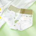 thumbnail image 1 of Delna [Stock Listo Al Por Mayor] Una Pieza También Venta Soporte De Precio De Ropa Interior Daigou Algodón Puro Mujer Cintura Alta Impreso Vientre Estrechar Talla Grande Niña Calzoncillos Sin Costuras, 1 of 4