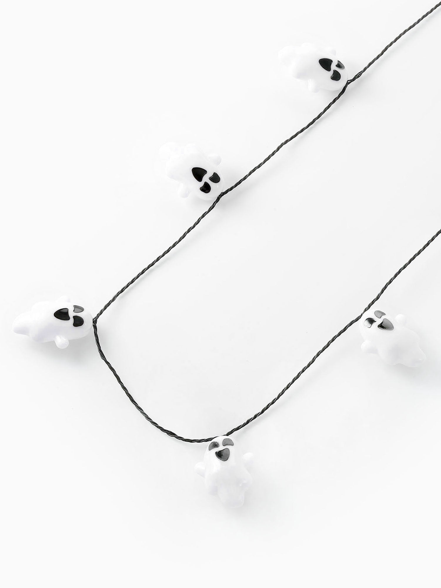 Way to Celebrate Ghost Light-Up Halloween Necklace, 1 Piece