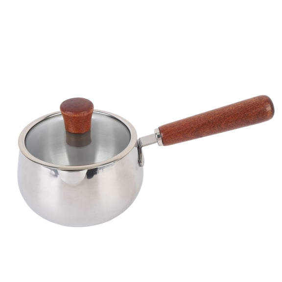 Suodoka 1000 ml 316 Stainless‑Steel Milk Pot – Anti‑Stick, Multifunctional Saucepan for Soup, Noodles & Baby Food, Compact One‑Person Kitchen Tool