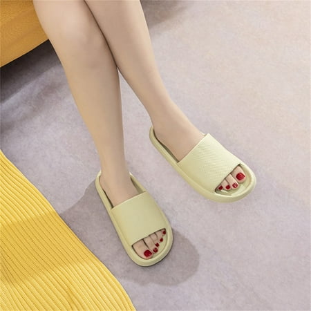 

Sunvit Wedge Sandals for Women Casual Fashion Open Toe Summer Slide Sandals #376 Mint Green