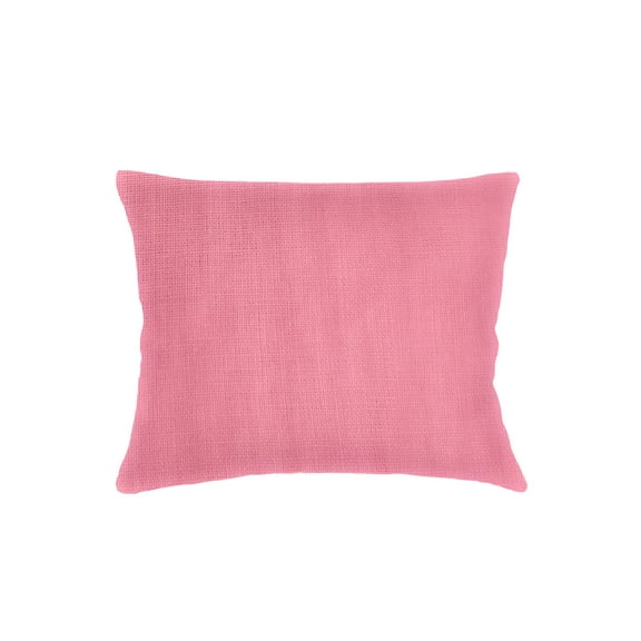 So Soft Linen Rouge Pink Dutch Euro Pillow 28x36 Down Alternative