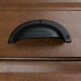 thumbnail image 3 of GlideRite 2.5 in. Center Bin Cup Cabinet Pull, Matte Black, Pack of 25, 3 of 3