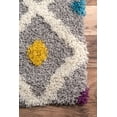 thumbnail image 3 of Sharee Trellis Shaggy Area Rug, 3 of 4