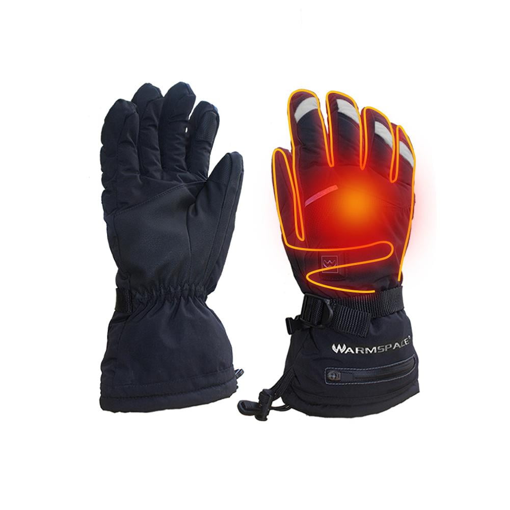 3600MAH WINTER ELECTRIC HEATED GLOVES HAND WARMER USB RECHARGEABLE BATTERY STRIC 