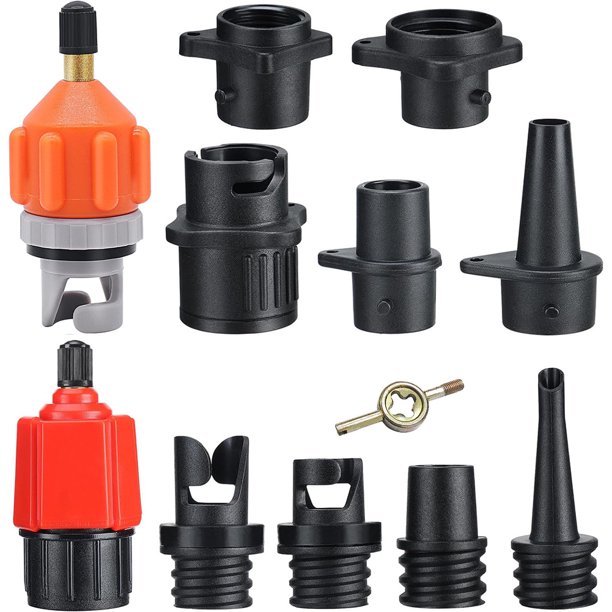 Convertidor Bomba Aire Adaptador Válvula Ehuebsd para Bote Remos SUP Inflable