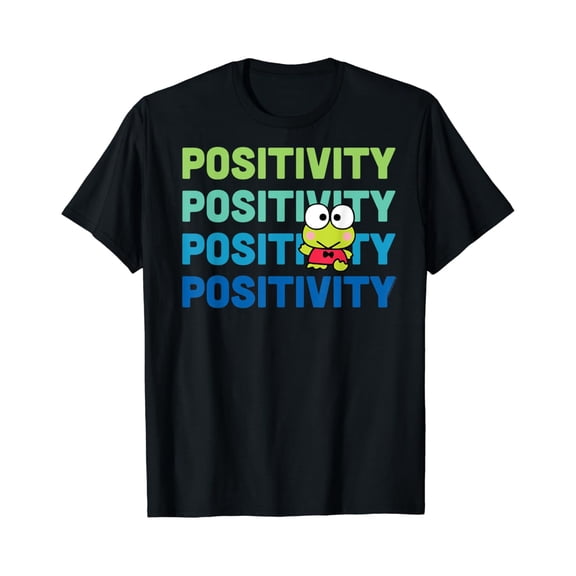 Keroppi Positivity T-Shirt Unisex S-5XL Hot Trending Shirt, Vintage Birthday Gift