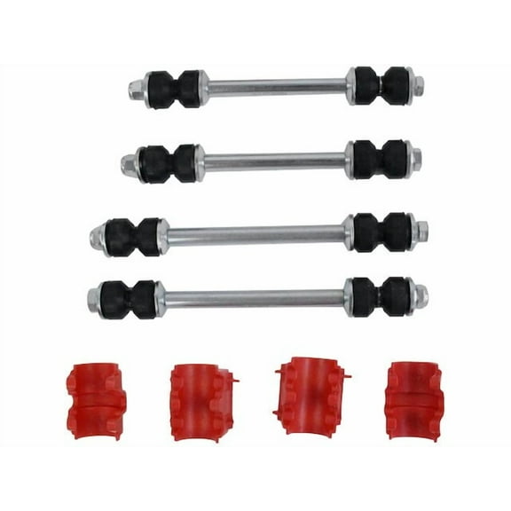 Front and Rear Sway Bar Link and Bushing Kit - 6 Piece - Compatible with 2006 - 2009 Ford Explorer 2007 2008
