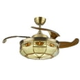 thumbnail image 5 of 36" LED Chandelier Tiffany Ceiling Light FanCeiling Lamp W/Remote Control, 5 of 14