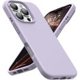 thumbnail image 1 of KOMI Designed for iPhone 16 Pro Case,Shockproof Liquid Silicone Protective Phone Case with Soft Anti-Scratch Microfiber Lining Ultra Slim Drop Protection Phone Cover 6.3 inch Morandi Purple, 1 of 5