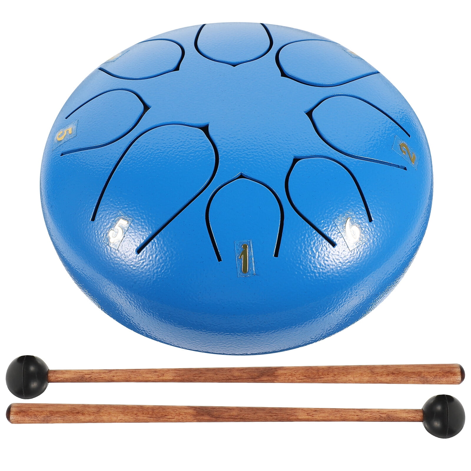 1 Ensemble Tambour à Langue Tambour à Main Instruments de Percussion Poêle à Main Tambour pour Débutant