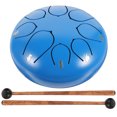 thumbnail image 1 of 1 Set Tongue Drum Hand Drum Percussion Instruments Hand Pan Drum for Beginner, 1 of 8
